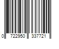 Barcode Image for UPC code 0722950337721