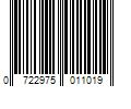 Barcode Image for UPC code 0722975011019