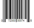 Barcode Image for UPC code 072300000745