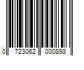 Barcode Image for UPC code 0723062000893