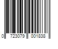 Barcode Image for UPC code 0723079001838