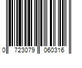 Barcode Image for UPC code 0723079060316