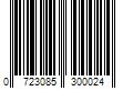 Barcode Image for UPC code 0723085300024