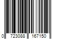 Barcode Image for UPC code 0723088167150