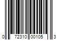 Barcode Image for UPC code 072310001053