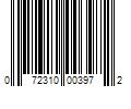 Barcode Image for UPC code 072310003972