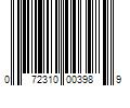 Barcode Image for UPC code 072310003989