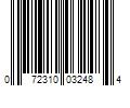 Barcode Image for UPC code 072310032484