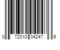 Barcode Image for UPC code 072310042476