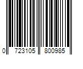 Barcode Image for UPC code 0723105800985