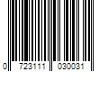 Barcode Image for UPC code 0723111030031