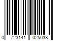 Barcode Image for UPC code 0723141025038