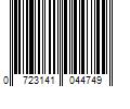 Barcode Image for UPC code 0723141044749