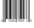 Barcode Image for UPC code 072320750033