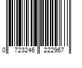 Barcode Image for UPC code 0723246222967