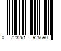 Barcode Image for UPC code 0723261925690