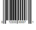 Barcode Image for UPC code 072333000071