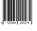 Barcode Image for UPC code 0723364200274