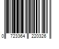 Barcode Image for UPC code 0723364220326