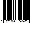 Barcode Image for UPC code 0723364540455