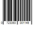 Barcode Image for UPC code 0723393001149