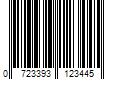 Barcode Image for UPC code 0723393123445