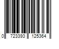 Barcode Image for UPC code 0723393125364