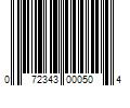 Barcode Image for UPC code 072343000504