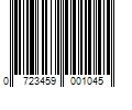 Barcode Image for UPC code 0723459001045