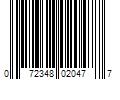 Barcode Image for UPC code 072348020477