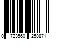 Barcode Image for UPC code 0723560258871