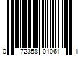 Barcode Image for UPC code 072358010611