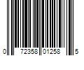 Barcode Image for UPC code 072358012585