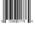 Barcode Image for UPC code 072358017764