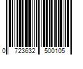 Barcode Image for UPC code 0723632500105