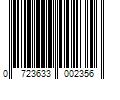 Barcode Image for UPC code 0723633002356