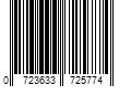 Barcode Image for UPC code 0723633725774