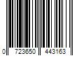 Barcode Image for UPC code 0723650443163