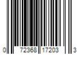 Barcode Image for UPC code 072368172033