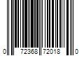 Barcode Image for UPC code 072368720180