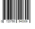 Barcode Image for UPC code 0723755540309