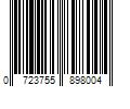 Barcode Image for UPC code 0723755898004