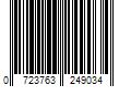 Barcode Image for UPC code 0723763249034