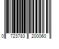 Barcode Image for UPC code 0723783200060