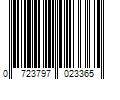 Barcode Image for UPC code 0723797023365