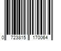 Barcode Image for UPC code 0723815170064