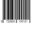 Barcode Image for UPC code 0723830100121