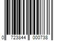 Barcode Image for UPC code 0723844000738