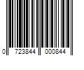 Barcode Image for UPC code 0723844000844