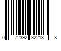 Barcode Image for UPC code 072392322138